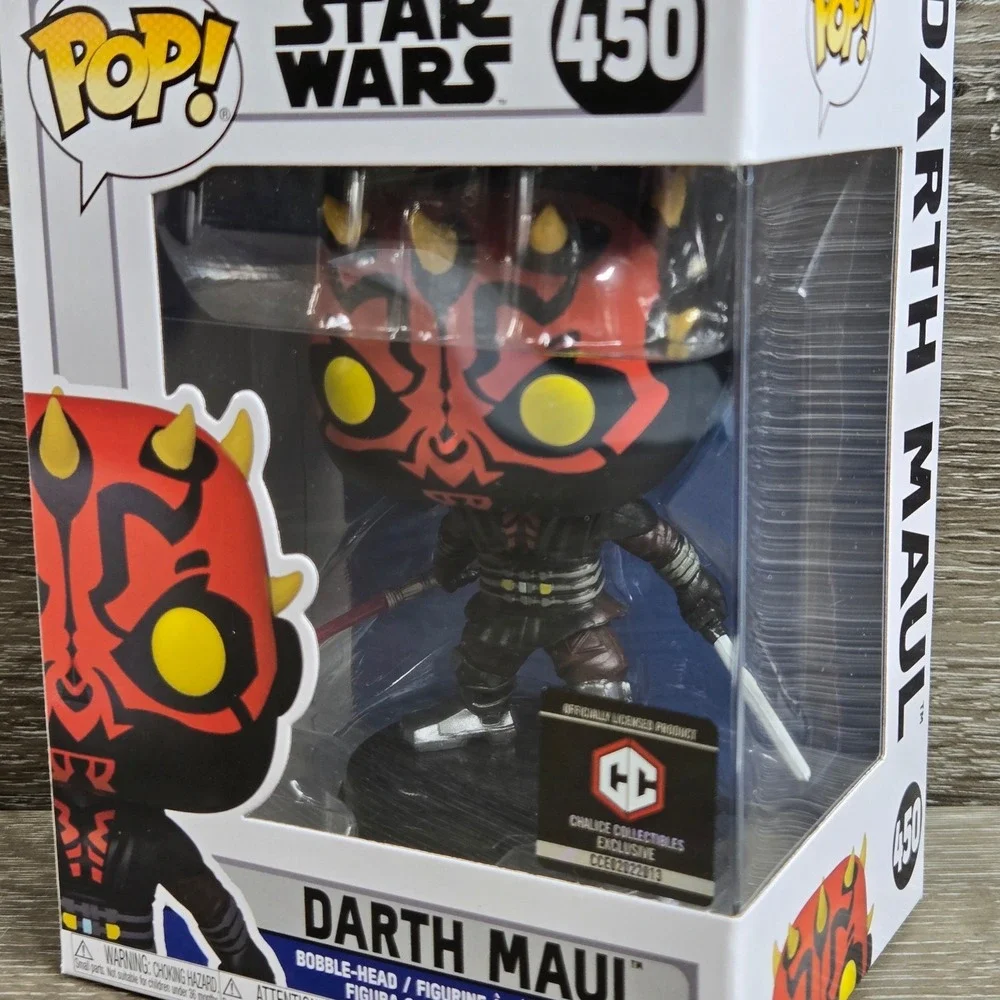 5 Funko Pop Star Wars Exclusive Lot Darth Maul 450 Luke Skywalker 94 Ben 431 Ren